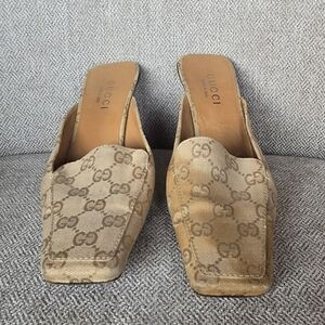 Gucci Women's Tan Mules